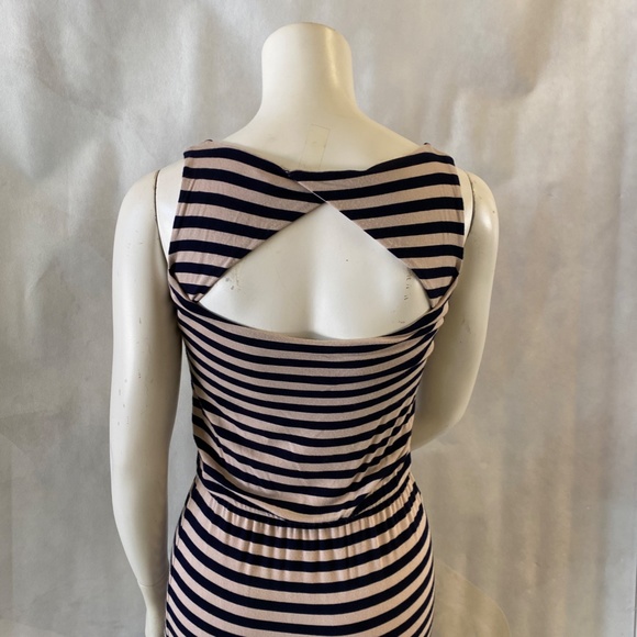 Barneys New York Sleeveless Striped Maxi Dress, XS - Picture 3 of 7